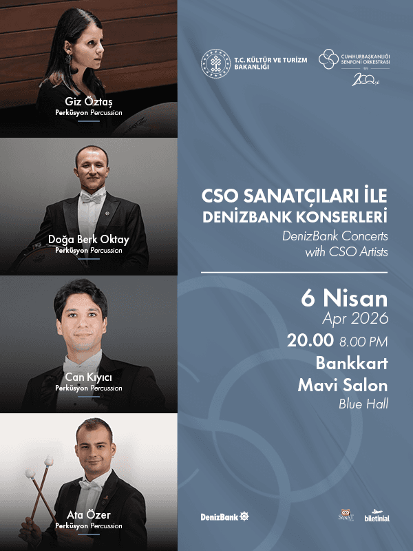CSO Sanatçıları ile DenizBank Konserleri 06 Nisan