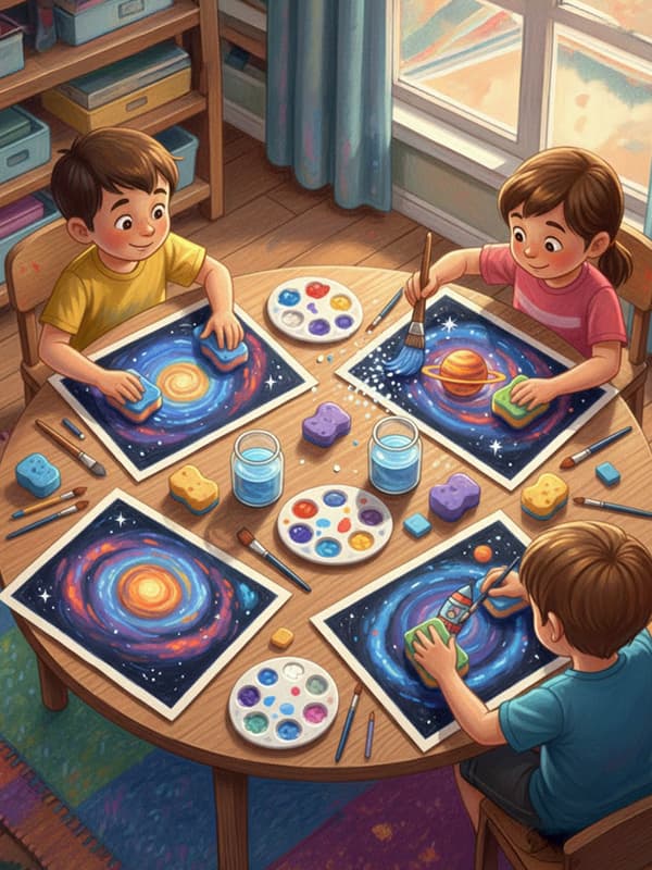 Resim Atölyesi: Galaksini Tasarla!