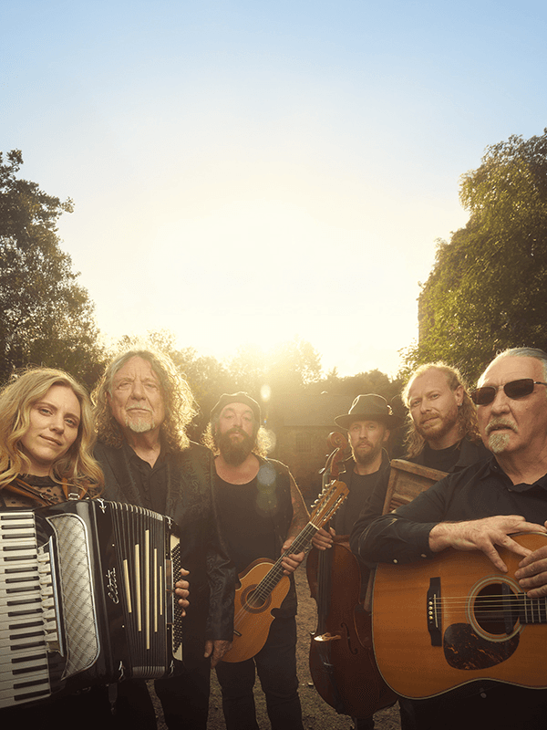 ROBERT PLANT with SAVING GRACE and SUZI DIAN