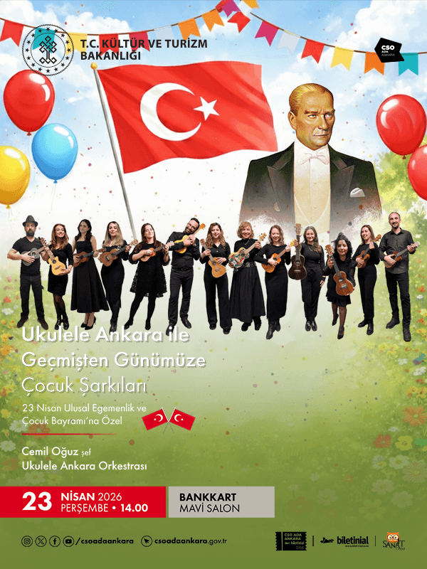 Ukulele Ankara ile Geçmişten Günümüze Çocuk Şarkıları